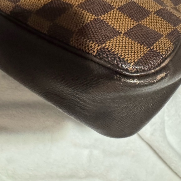 LOUIS VUITTON Damier Ebene TROUSSE Pochette SP0090 VINTAGE GREAT CONDITION - Picture 11 of 14
